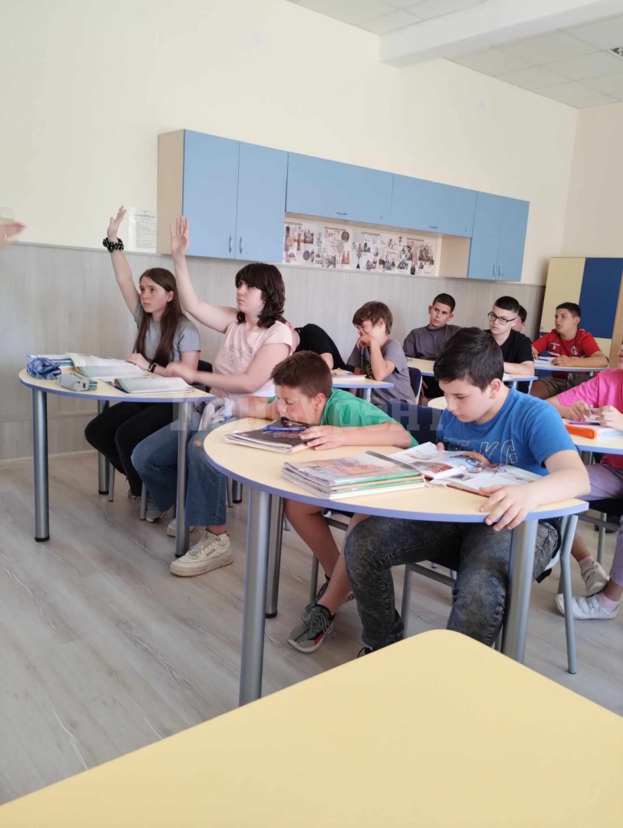 Проведе се урок, посветен на големия български писател Иван Вазов във Видин