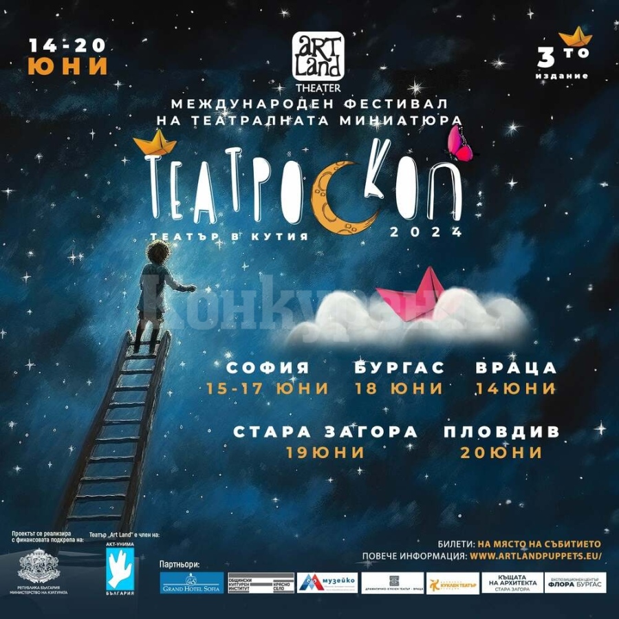 Трупи от Бразилия, Чехия и Португалия идват за „Театроскоп“