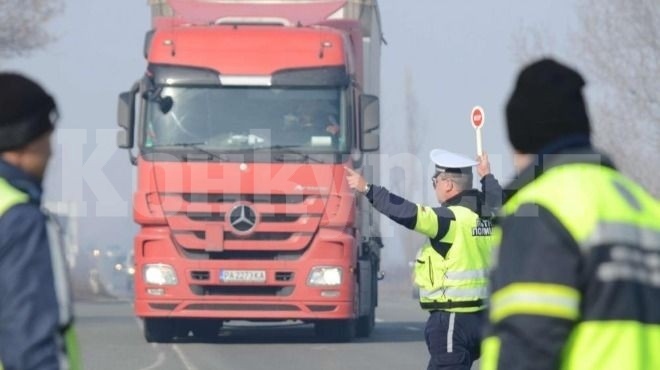 Спипаха почерпен турчин зад волана на ТИР