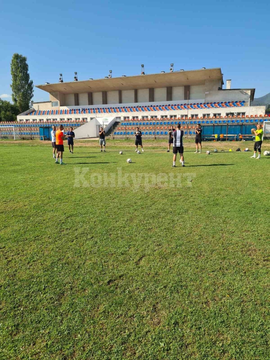 Футболистите на \