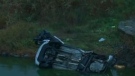 След гонка с мигранти: Кола падна в езерото Вая в Бургас, има жертви