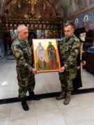 Механизираният батальон във Враца получи своя духовен пазител