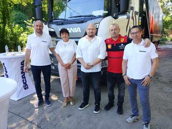 Видин бе домакин на SCANIA Road Show 