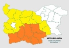 MeteoBulgaria издава предупреждения за код „Жълто“ и „Оранжево“ за 1 ноември