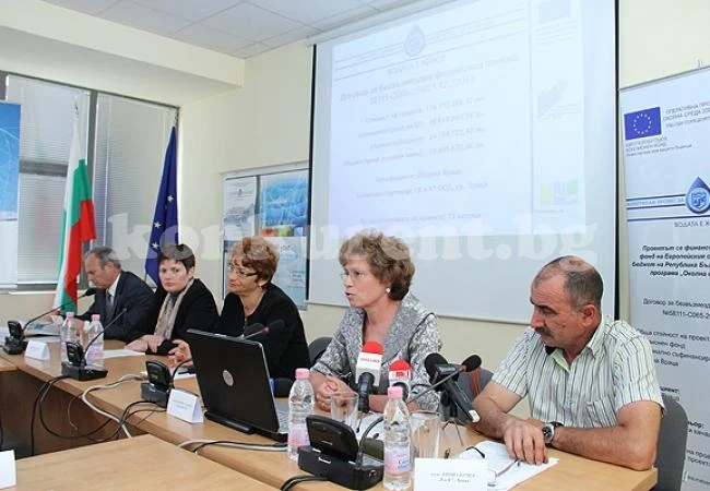 Отчетоха напредъка по водния проект