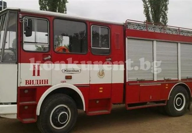 Вдигнаха на крак пожарната във Видин
