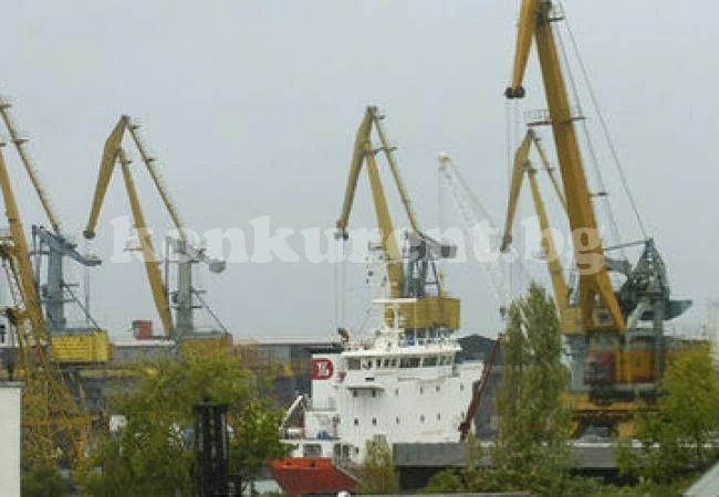 Кранист крал от пристанището в Лом