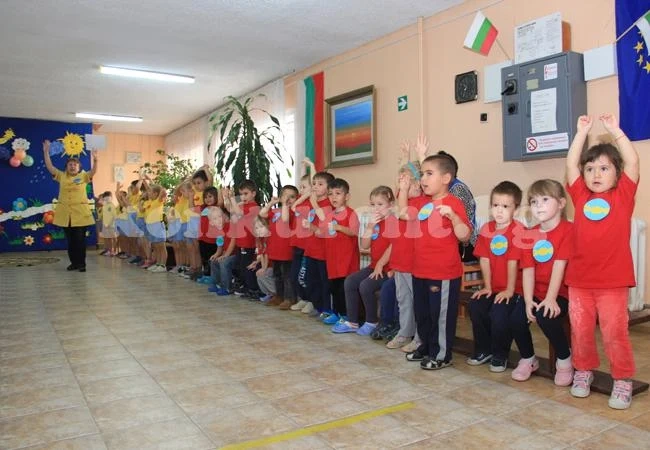 Питомци на забавачка направиха спортен празник