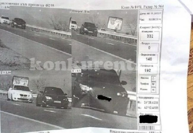 Две БМВ-та счупиха рекорда на магистрала “ Тракия \