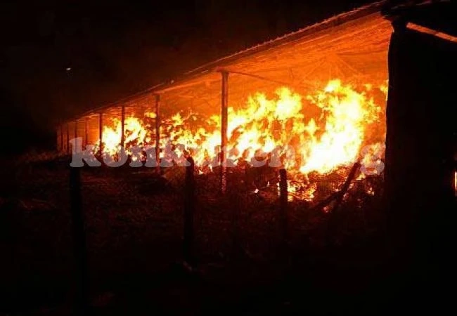 Подозират палеж в село Габаре