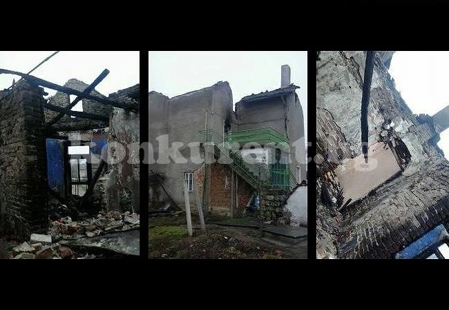 Семейство с три малки деца остана без дом
