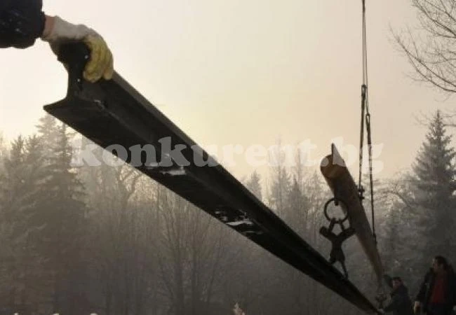 Кражба на релси преобърна товарен влак