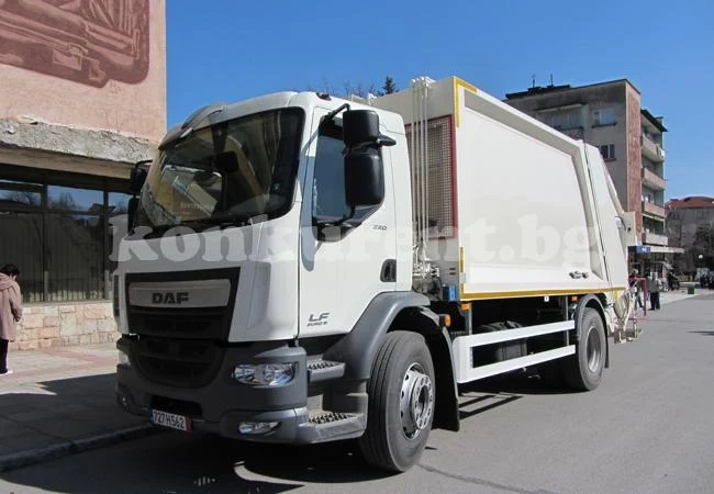 Извозват боклуци с модерен DAF с екологичен сертификат “Евро 6”