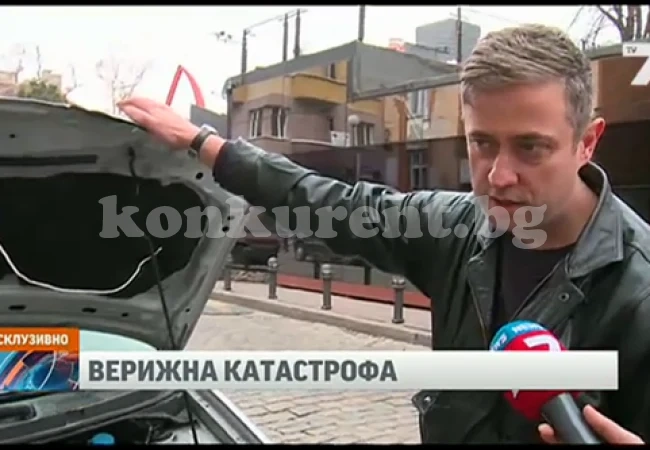 Водещ на NEWS7 - жертва на шофьор-беглец