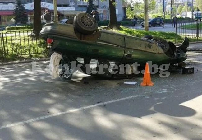 Зрелищна катастрофа в Русе