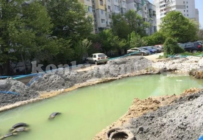 Блок във Варна се сдоби с басейн