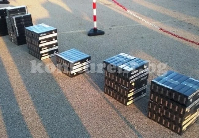 Задържаха контрабандни цигари на Дунав мост 2