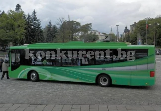Автобус на ток тръгва из София