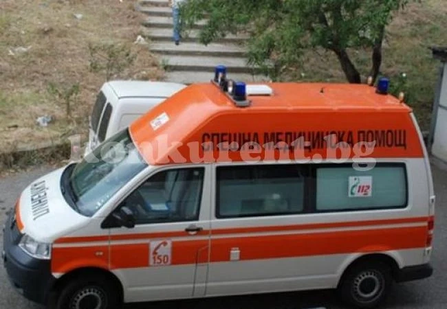 Колоездач отнесе жена пред Националния стадион и избяга