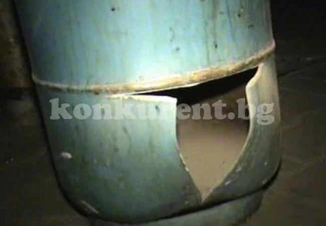 Газова бутилка експлоадира в Сандански
