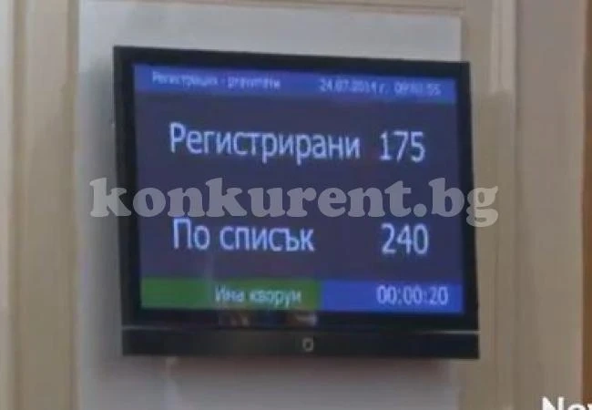 Има кворум, първа точка - оставката