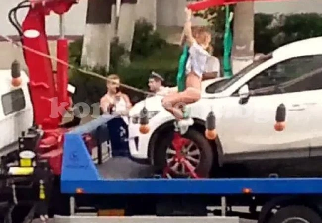 Стрийптийз, за да не ти вдигнат колата (ВИДЕО)
