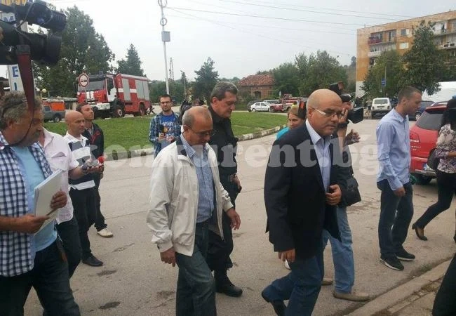 Първи снимки от посещението на новите министри в Мизия