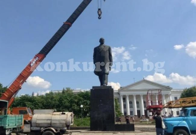 Ленин се опъна на жителите на Краматорск