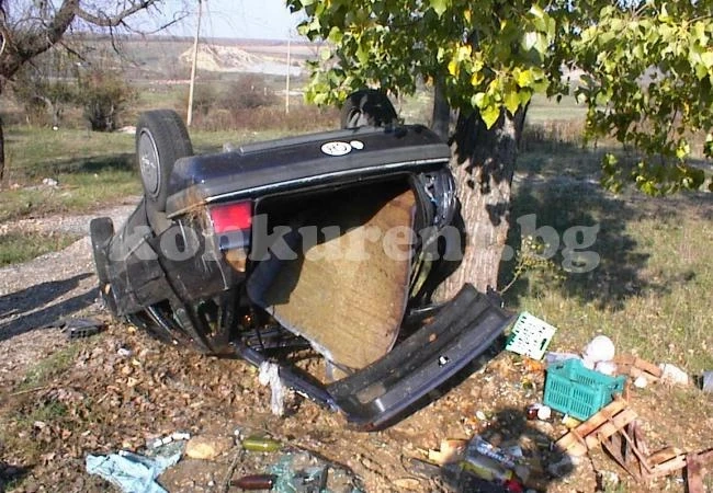 Две коли се удариха между Бутан и Гложене