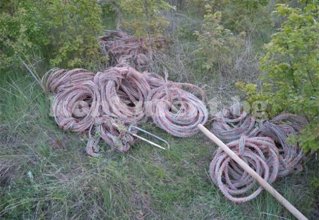 Заловиха крадци на кабели