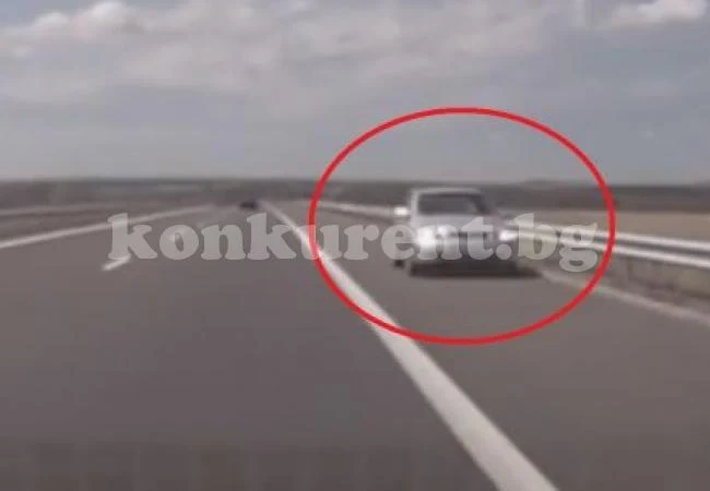 Врачанин тръгна в насрещното на магистрала \