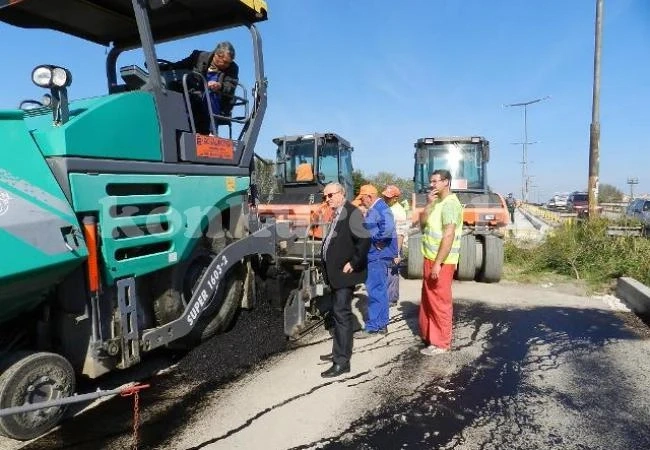 Губернатор ревизира ремонта на надлез