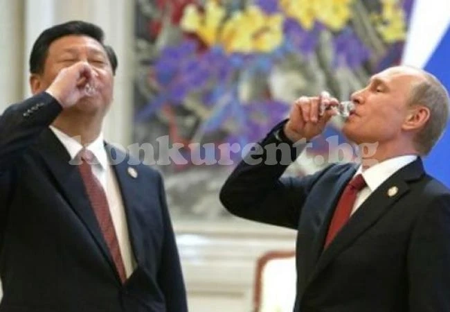 Путин мания заля Китай