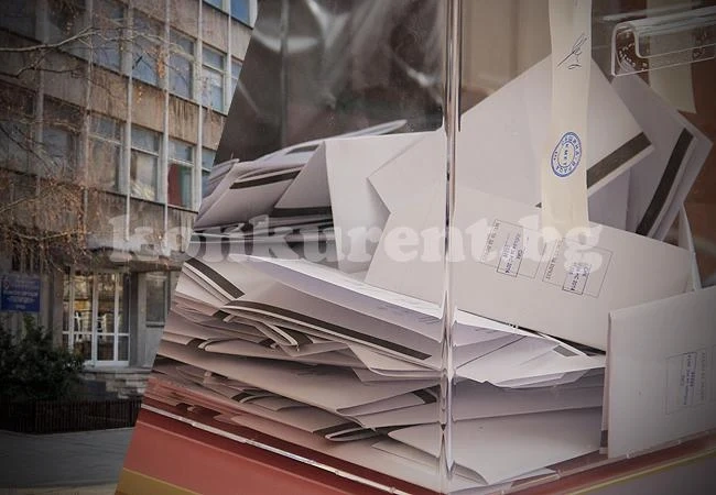 Арестантите също гласували активно