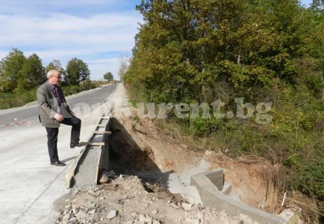 Приключва реконструкция на пътя за село Гюргич