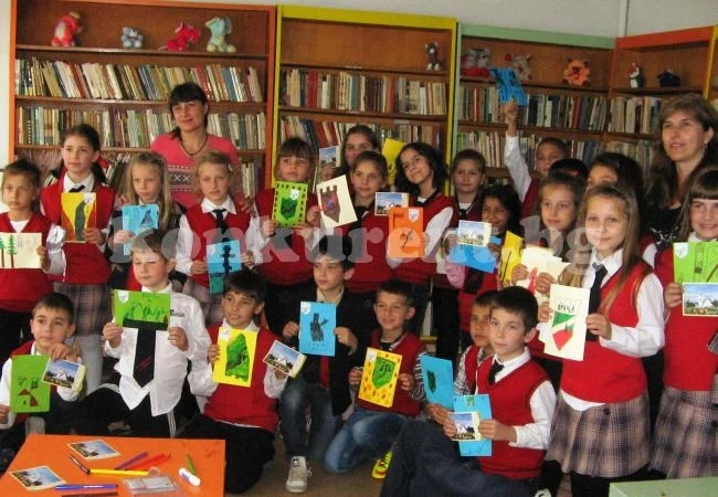 Деца рисуваха символите на Враца