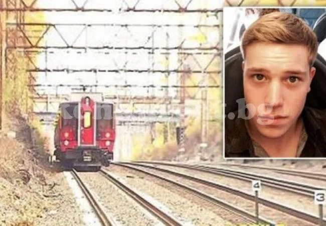 Модел изгоря на покрива на влак