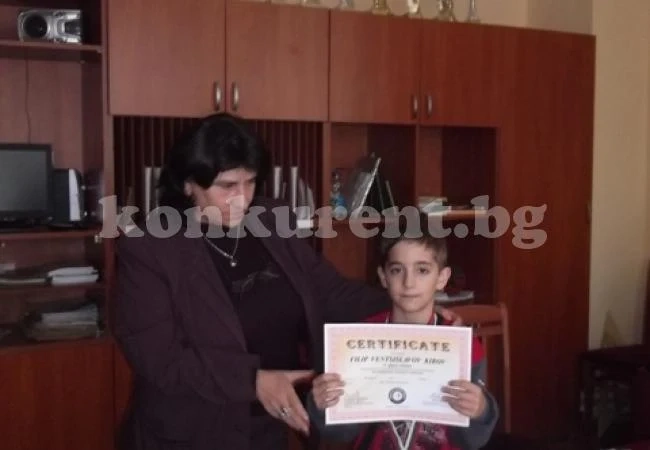 Талант от СОУ „Никола Войводов“ спечели златен медал