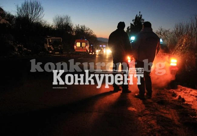 Зверска катастрофа край Ребърково