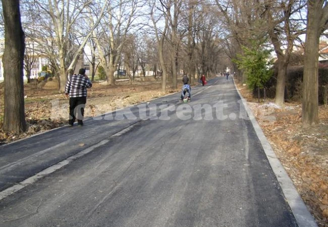Обновяването на парк Рова напредва