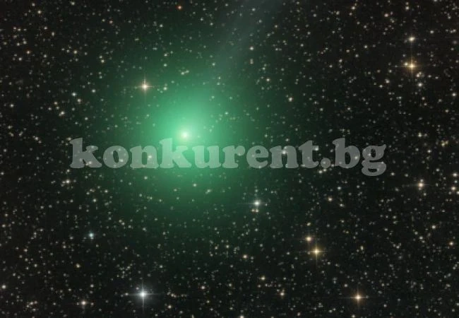 Зелена комета в небето тази вечер