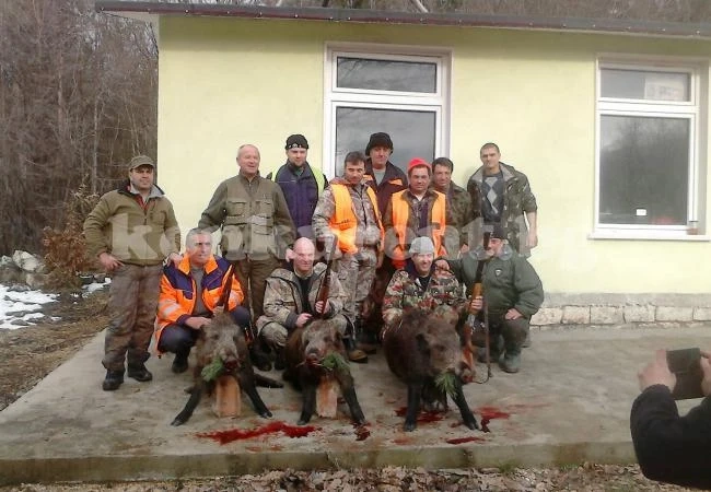С 3 прасета закриха сезона авджиите от Горна Кремена 