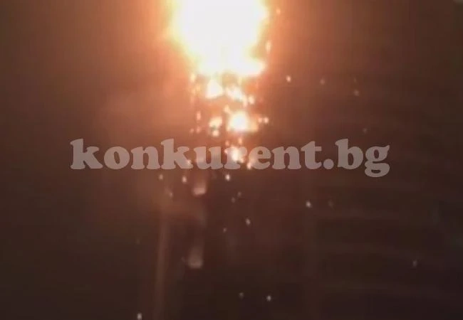 В Дубай се запали небостъргача „Факелът“ (ВИДЕО)