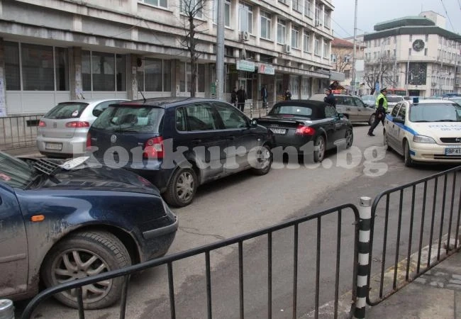 Верижна катастрофа в центъра на Враца