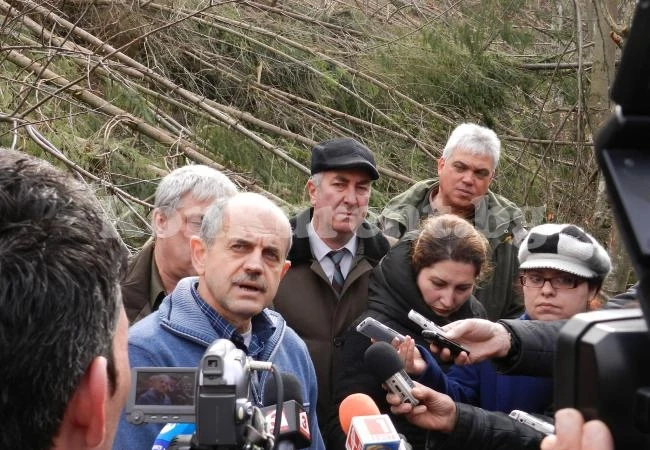 Зам.-министърът на земеделието на проверка на горите в Белоградчик