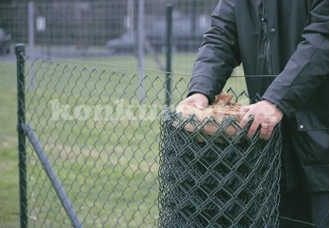 Заловиха крадци на оградна мрежа