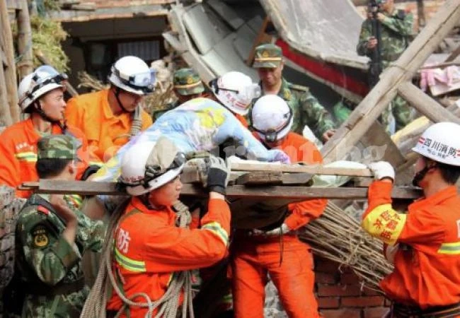 Нов трус от 5,5 разлюля Китай, десетки са ранени