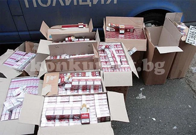 МВР иззе 10 000 къса контрабандни цигари от ромска махала