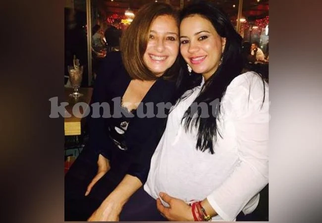 Катето Евро показа бременната си снаха