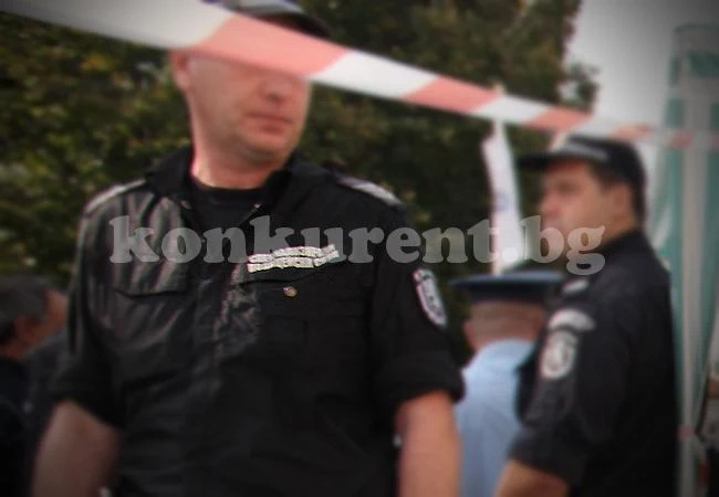 Екшън! Мъж хапа полицаи по време на нощен арест